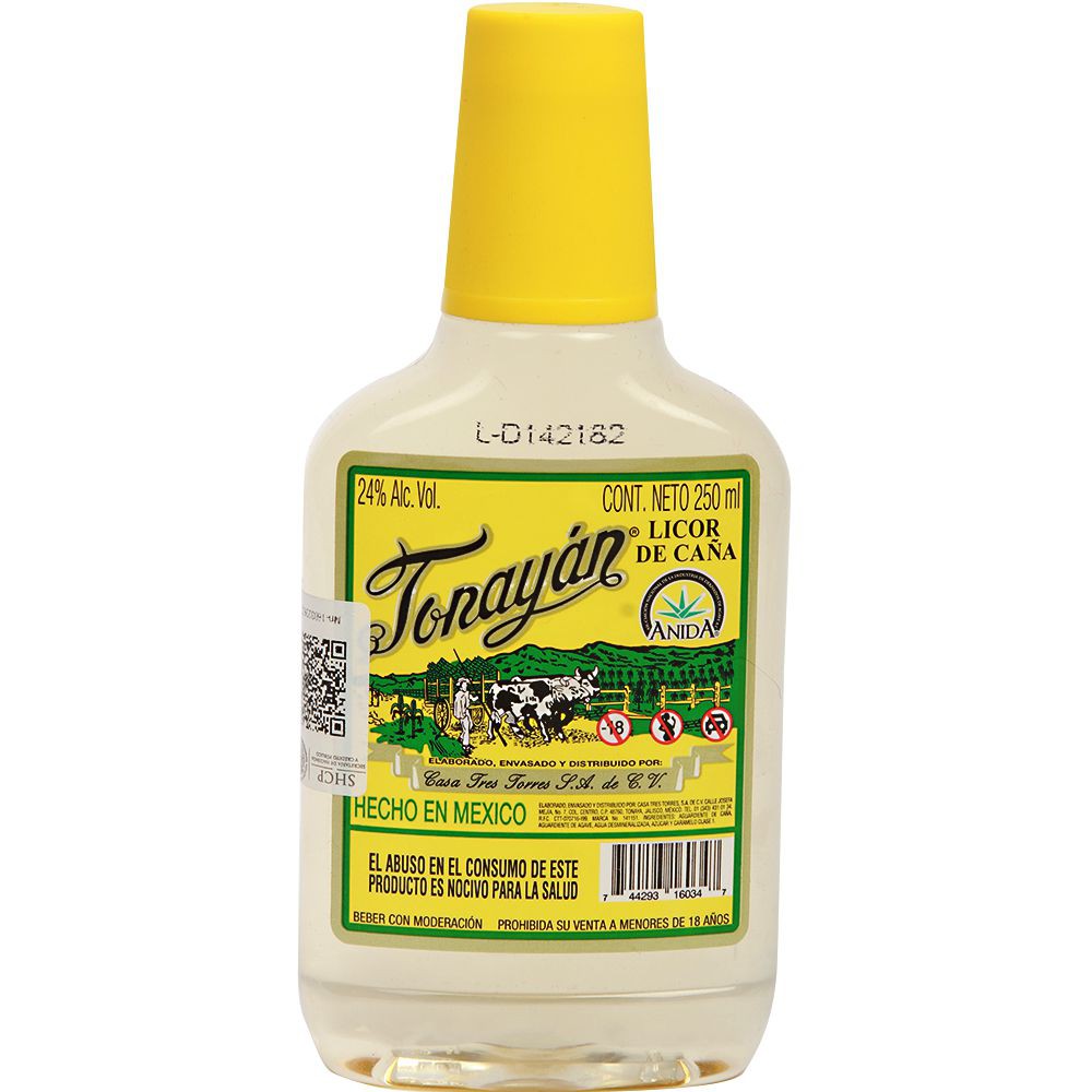 TONAYAN BLANCO 250 ML.